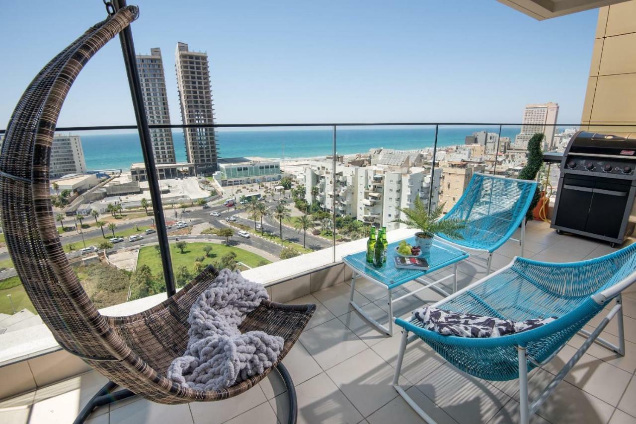 Bat Yam Luxery 5Br Sea View Suite Buitenkant foto