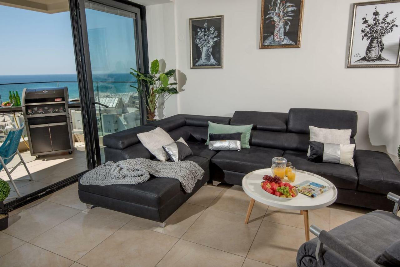 Bat Yam Luxery 5Br Sea View Suite Buitenkant foto