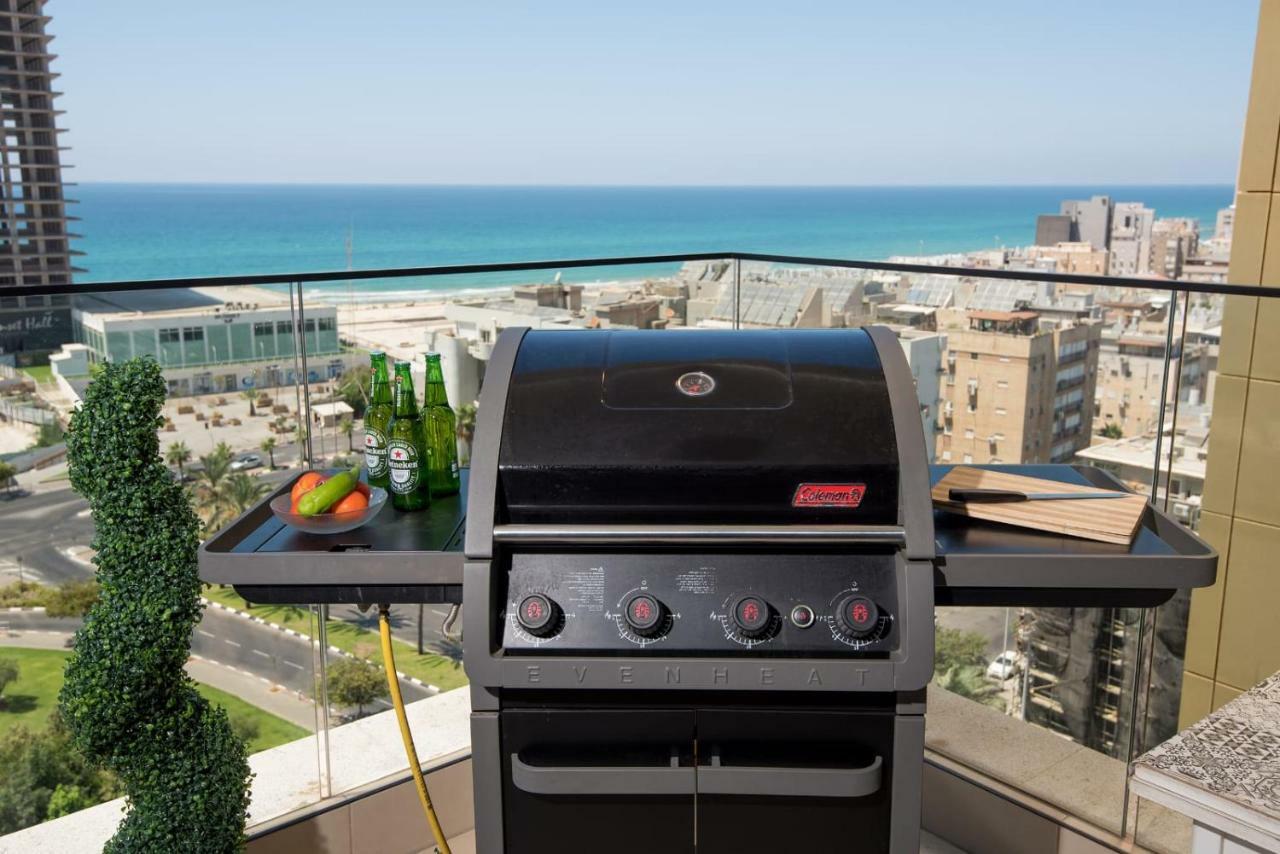 Bat Yam Luxery 5Br Sea View Suite Buitenkant foto