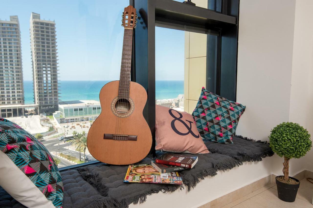 Bat Yam Luxery 5Br Sea View Suite Buitenkant foto