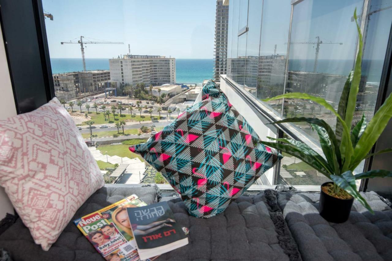 Bat Yam Luxery 5Br Sea View Suite Buitenkant foto